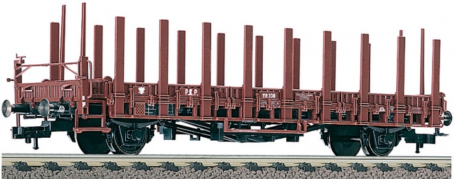 Flat car type Pdkh31 with brakemans platform<br /><a href='images/pictures/Fleischmann/525602.jpg' target='_blank'>Full size image</a>